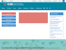 Tablet Screenshot of clacufrj.org